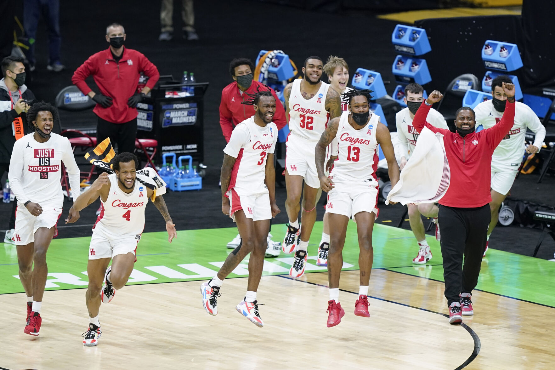 NCAA Rutgers Houston Basketball